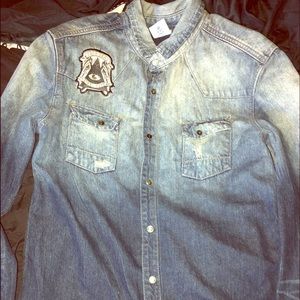 Drop Dead Steel City Jean Jacket (M)